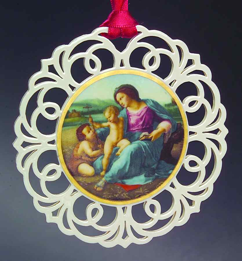 Religious Masterpiece Alba Madonna - With Box by Pickard-1