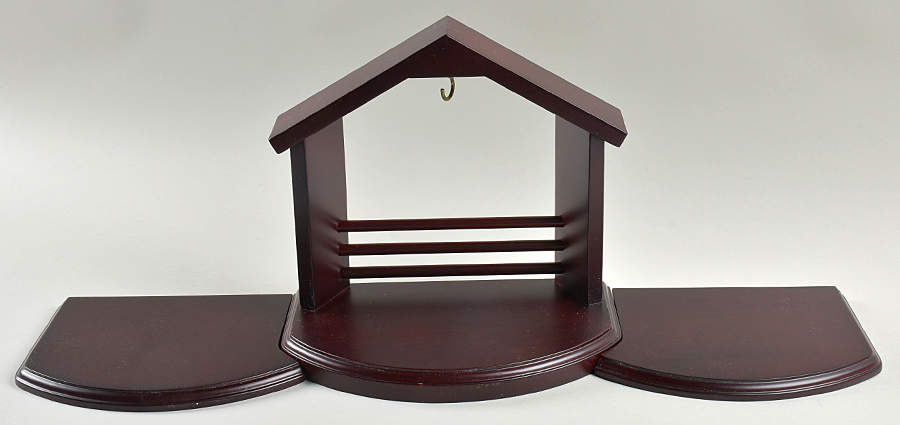 Princess House Nativity Figurine Creche With Extender Pieces - Creche-Wooden Large by Princess House-1