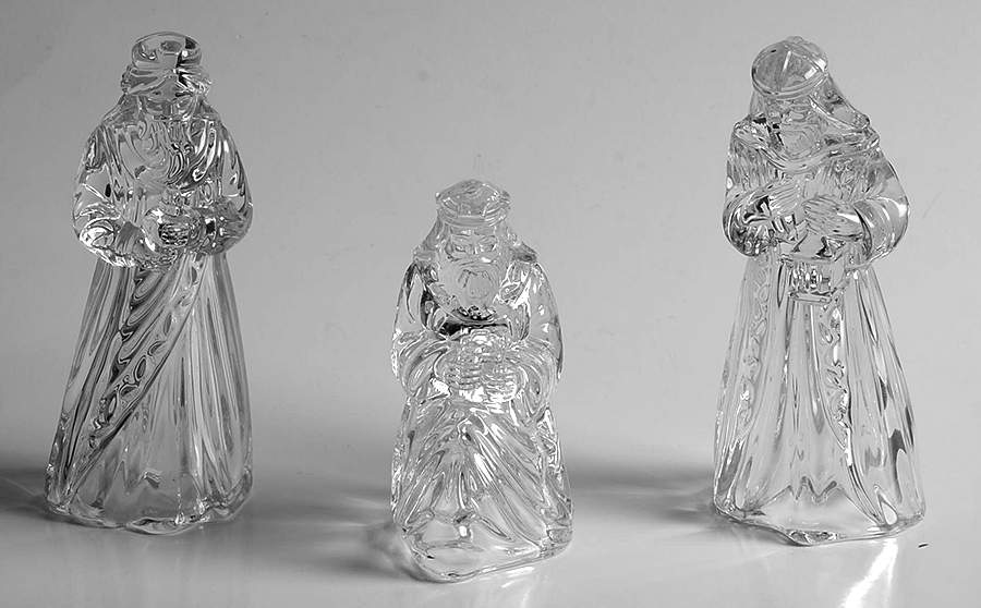 Princess House Nativity Figurine Kings Boxed Set Of 3 - Boxed by Princess House-1