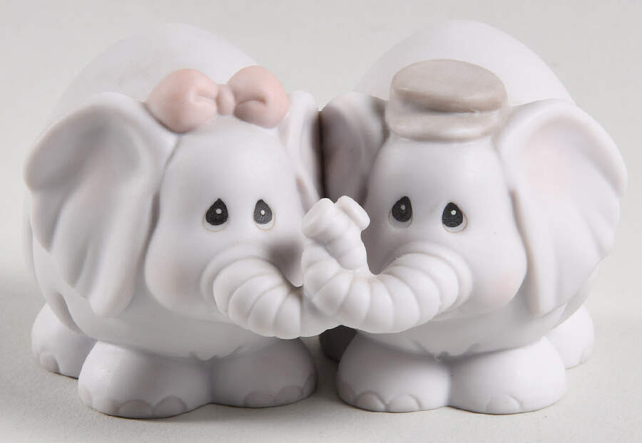Elephants-Noahs Ark Butterfly-Elephants - Butterfly Trademark, No Box by Precious Moments-1