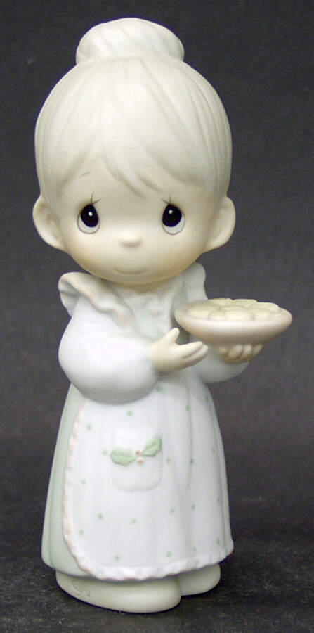 May You Have the Sweetest Christmas Flower-May You Have The Sweetest - Flower Trademark, No Box by Precious Moments-1