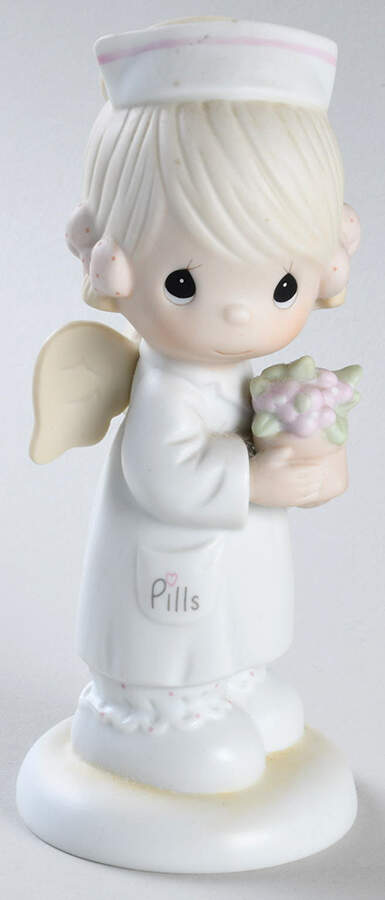 Angel of Mercy Vessel-Angel Of Mercy - Vessel Trademark With Box by Precious Moments-1