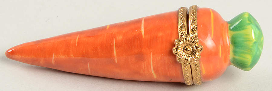 PEINT MAIN LIMOGES BOX Carrot-Le - No Box by Peint Main-1