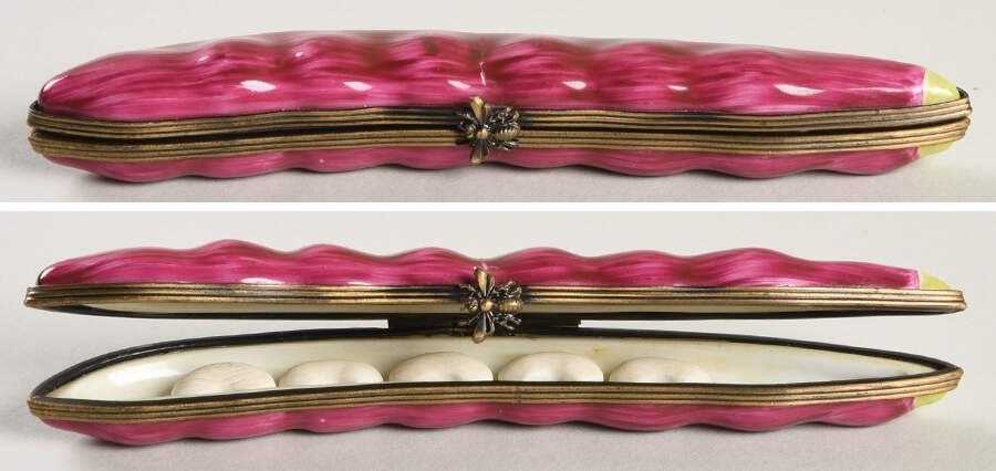 PEINT MAIN LIMOGES BOX Beans - Nb783, No Box by Peint Main-1