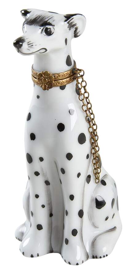 PEINT MAIN LIMOGES BOX Dalmatian - Nb860, No Box by Peint Main-1