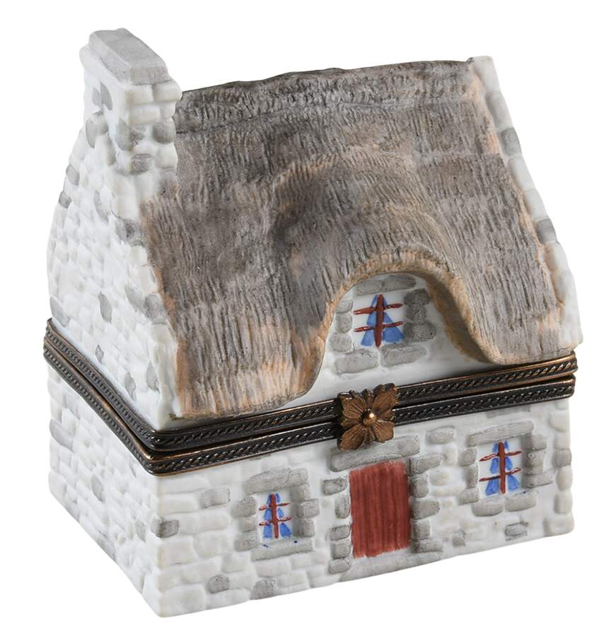 PEINT MAIN LIMOGES BOX Cottage - Nb857, No Box by Peint Main-1