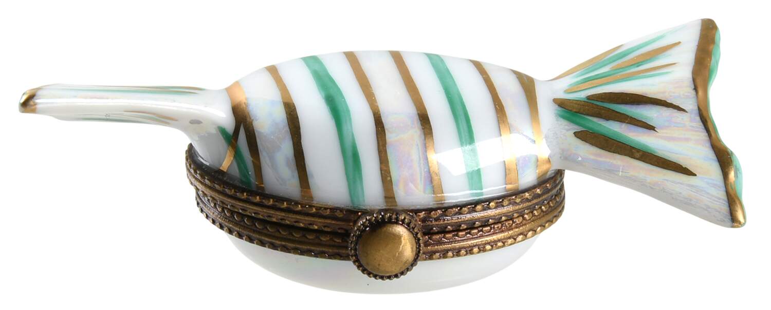 PEINT MAIN LIMOGES BOX Piece Of Wrapped Candy - No Box 108 by Peint Main-1