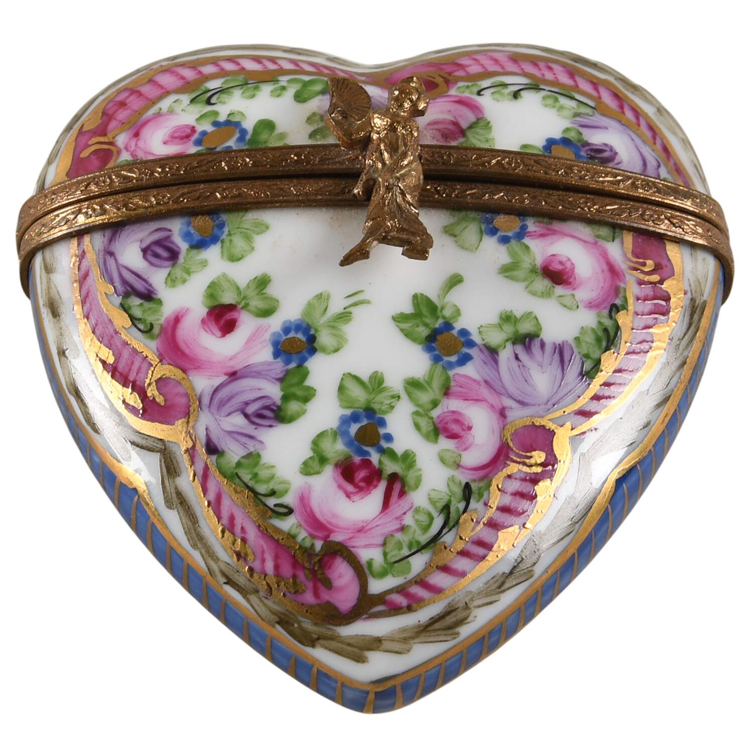 PEINT MAIN LIMOGES BOX Rose Heart-Perfume - No Box by Peint Main-1