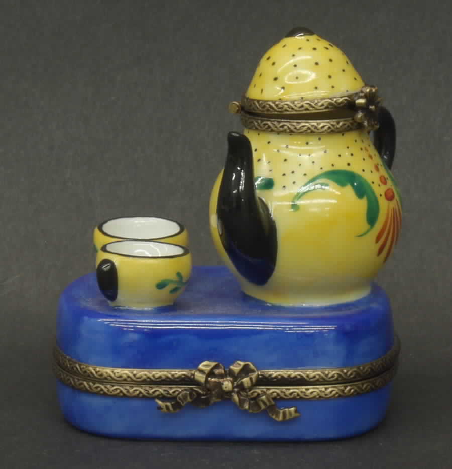 PEINT MAIN LIMOGES BOX Tea Set - No Box by Peint Main-1