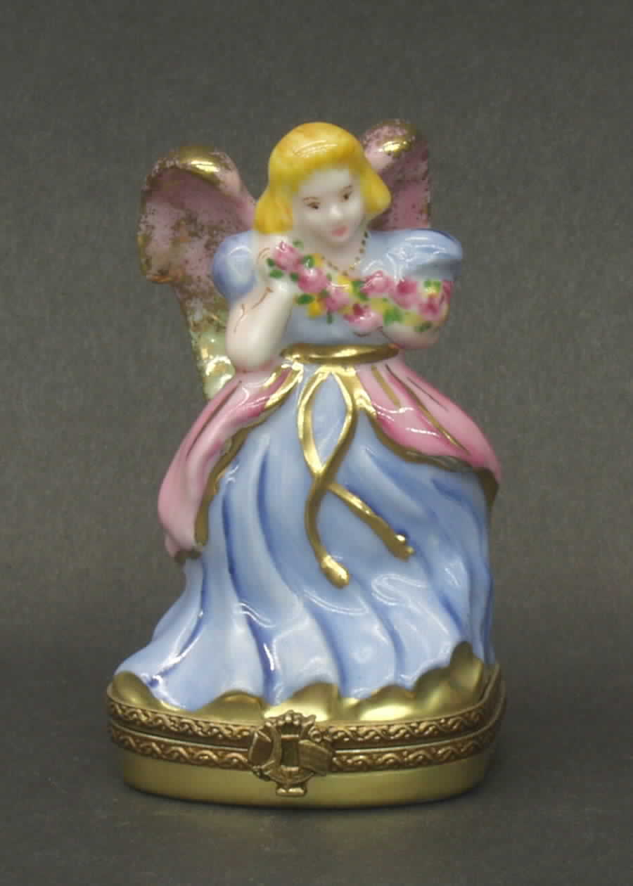 PEINT MAIN LIMOGES BOX Angel - Boxed by Peint Main-1