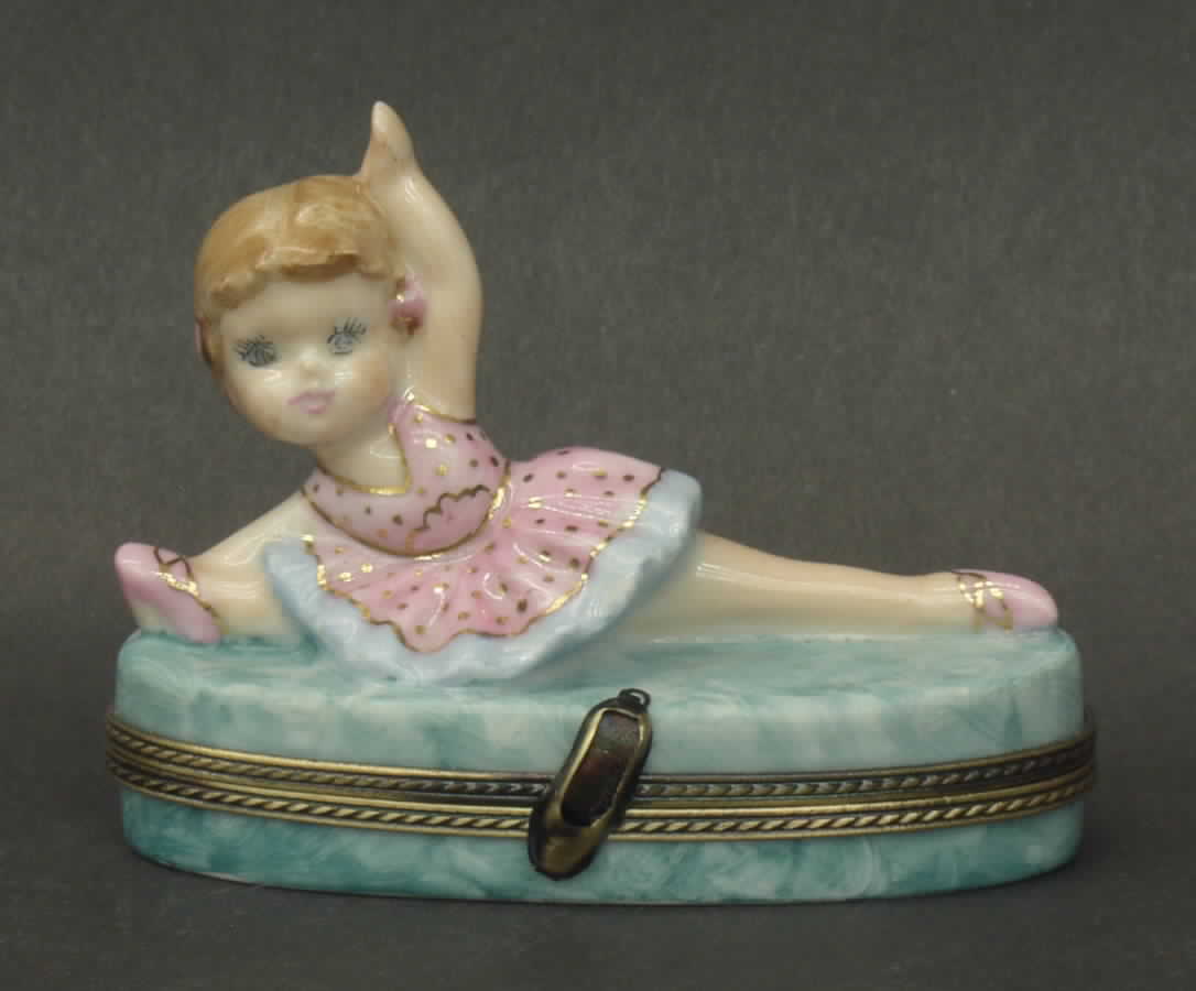 PEINT MAIN LIMOGES BOX Ballerina - No Box by Peint Main-1