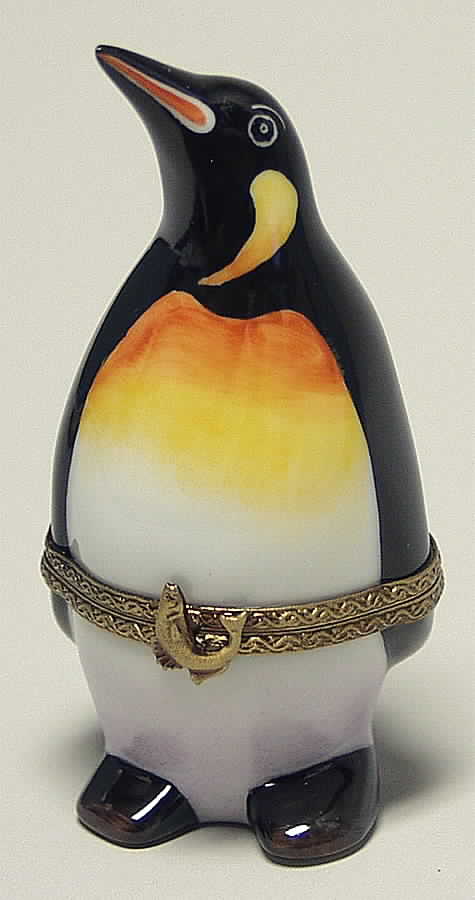 PEINT MAIN LIMOGES BOX Penguin - No Box by Peint Main-1
