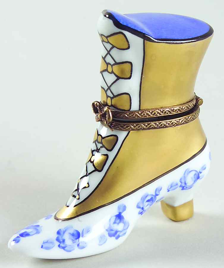 PEINT MAIN LIMOGES BOX Ladies High-Top Boot - No Box by Peint Main-1