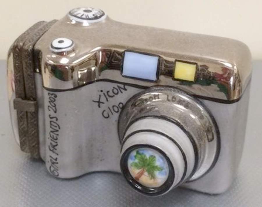 PEINT MAIN LIMOGES BOX Camera - No Box by Peint Main-1