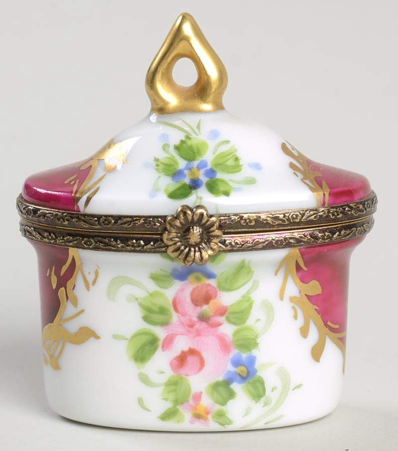 PEINT MAIN LIMOGES BOX Terrine Box - No Box by Peint Main-1