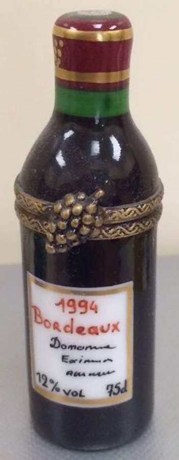 PEINT MAIN LIMOGES BOX 1994 Bordeaux - No Box by Peint Main-1