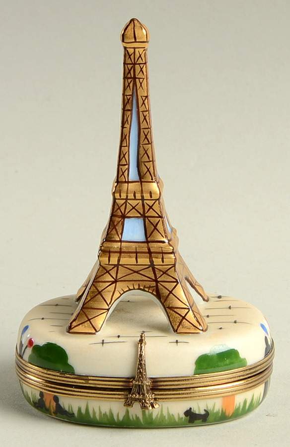 PEINT MAIN LIMOGES BOX Eiffel Tower - No Box by Peint Main-1