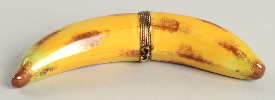 PEINT MAIN LIMOGES BOX Banana - No Box by Peint Main-1