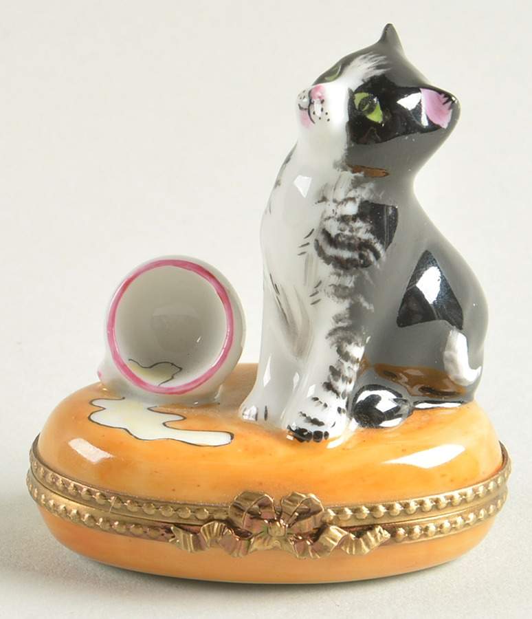 PEINT MAIN LIMOGES BOX Felix The Cat - Boxed by Peint Main-1