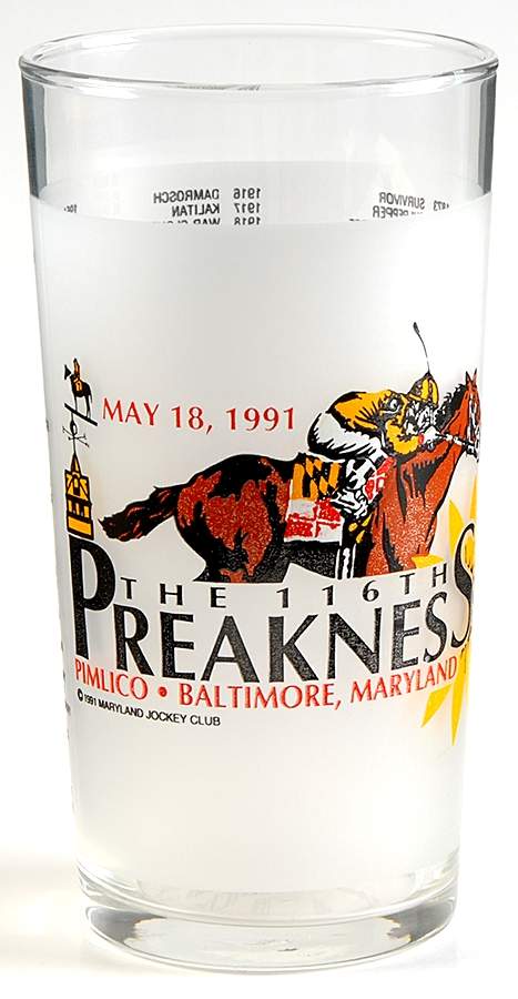 Preakness Glassware 1991 116th - No Box by Preakness-1