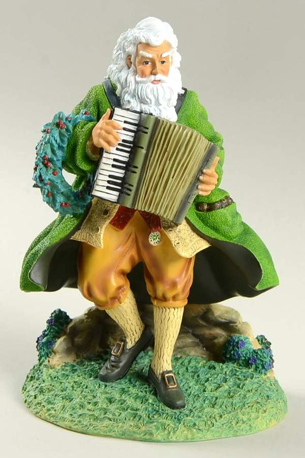 Reflections of Christmas-Figurine Irish Santa - Boxed by Prizm-1