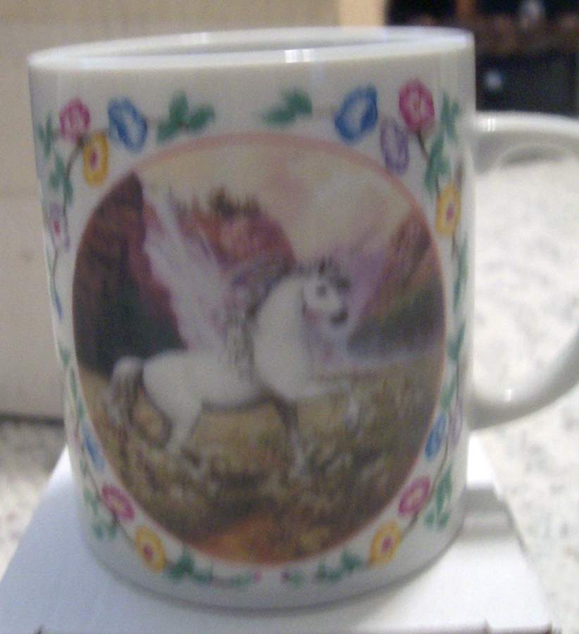 Enchanted World of The Unicorn-Mug Rainbow Valley - No Box by Princeton Gallery-1