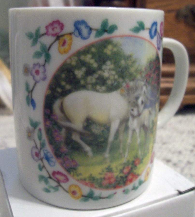 Enchanted World of The Unicorn-Mug Joyful Meadow - No Box by Princeton Gallery-1