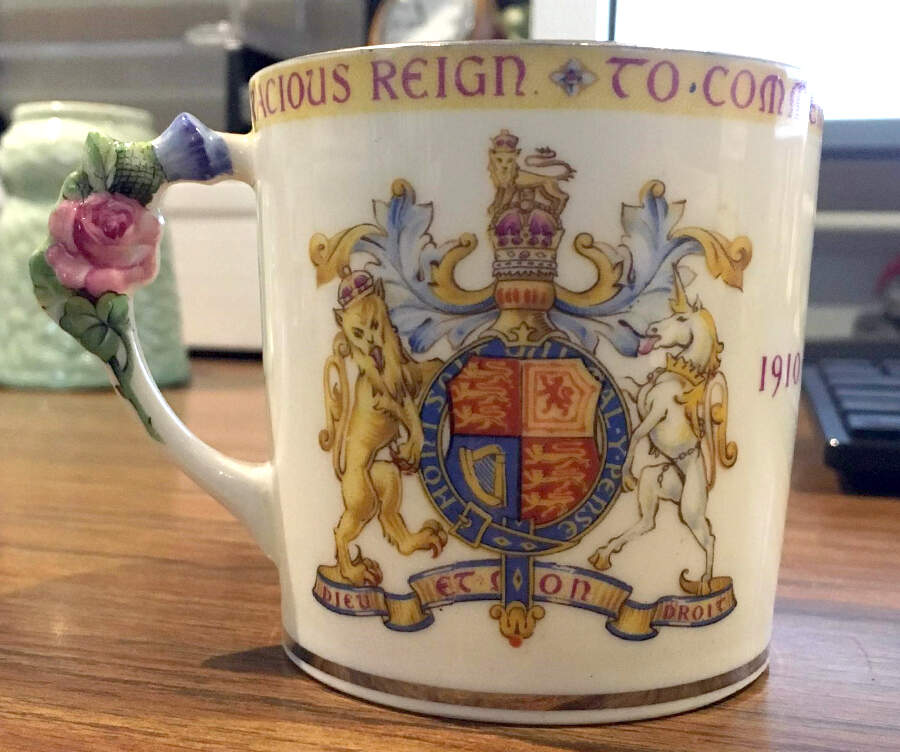 Royalty Giftware George V & Mary Silver Jubilee Mug - No Box by Paragon-1