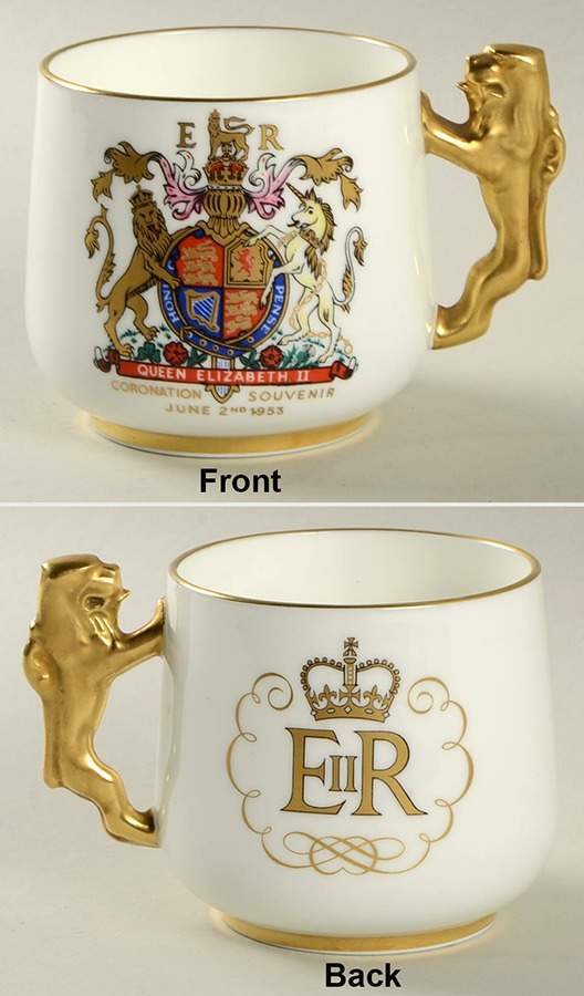 Royalty Giftware Elizabeth Ii Coronation Cup - No Box by Paragon-1