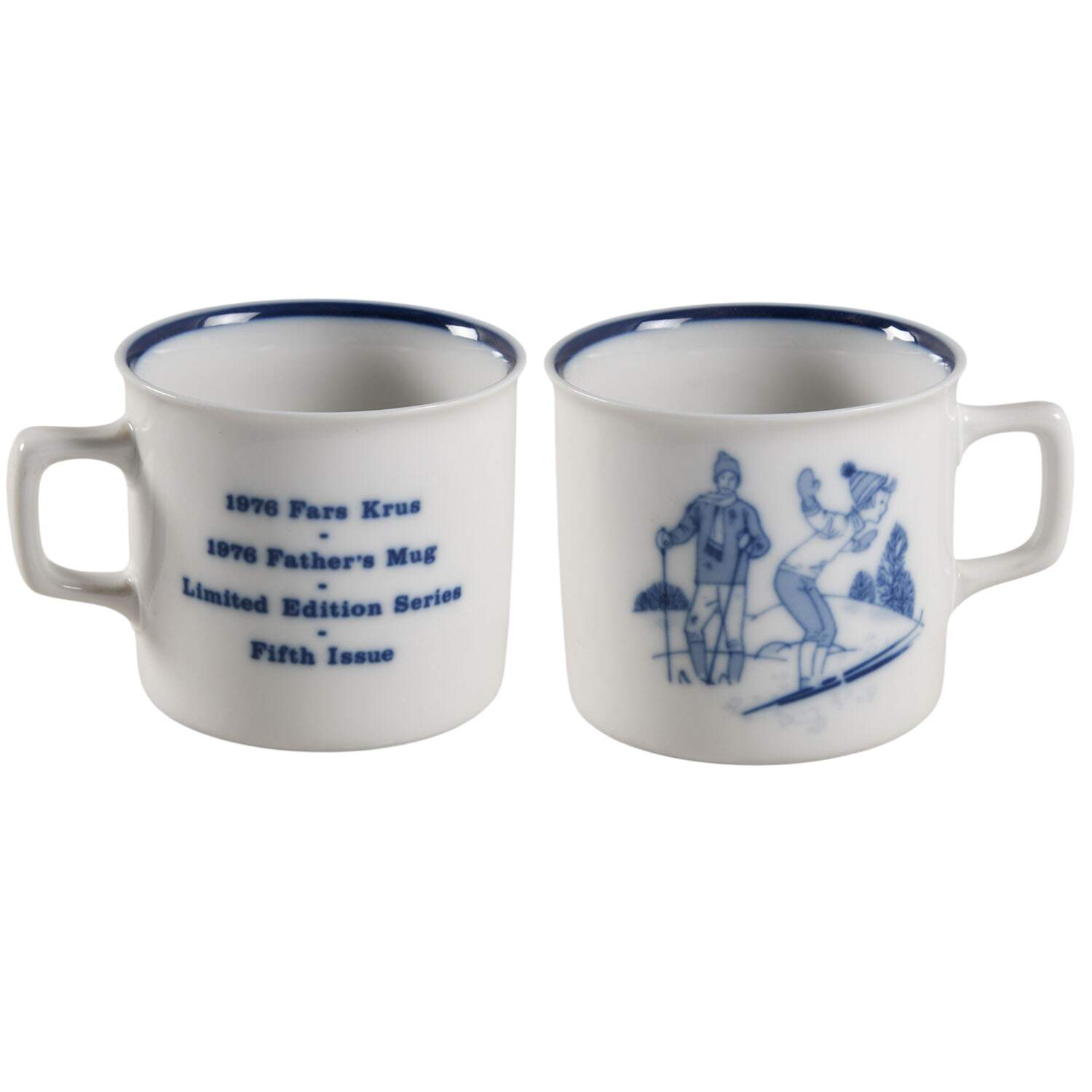 Fathers Day Mug Ice Skating - No Box by Porsgrund-1