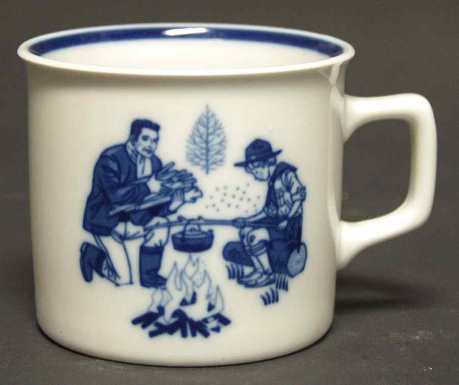Fathers Day Mug Camping - No Box by Porsgrund-1