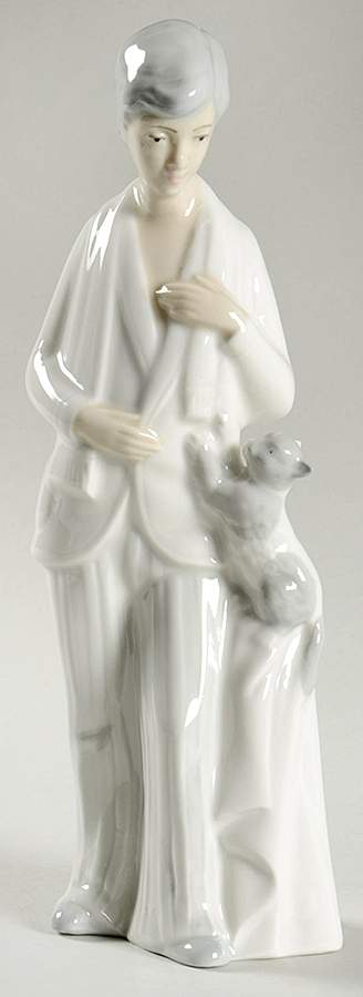 Porceval  Figurines Man With Cat - No Box by Porceval-1