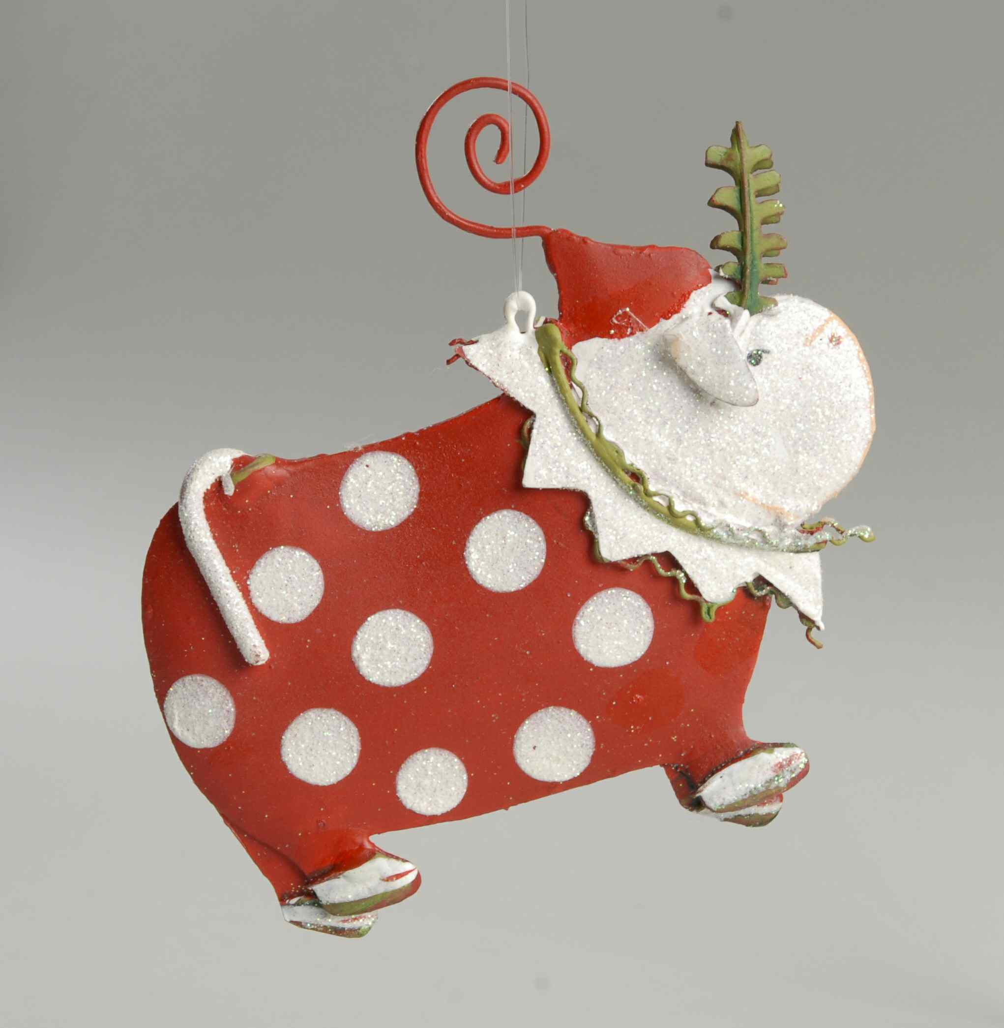 Krinkles, Tin Christmas Ornaments Bulldog - With Box by Patience Brewster-1