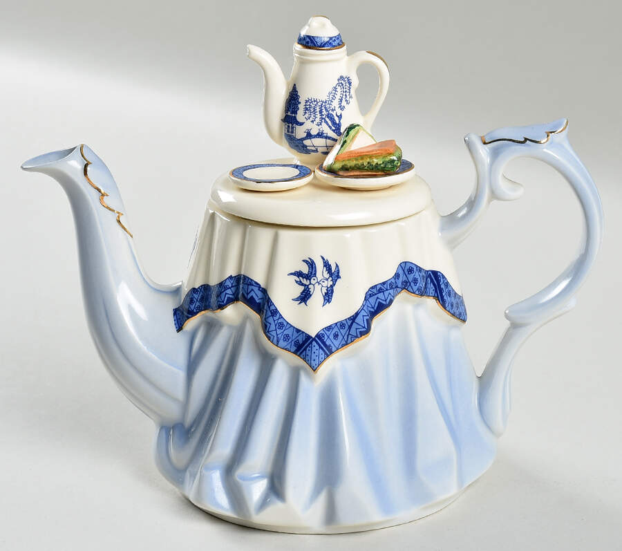 Cardew Designs Tea Pot Cardew Blue - No Box by Cardew Design-1
