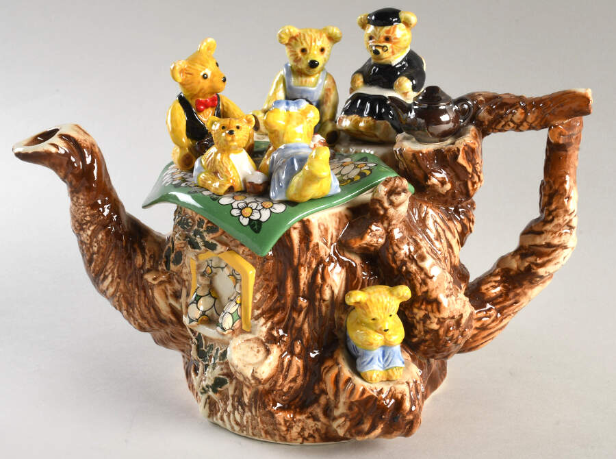 Cardew Designs Tea Pot Teddy Bear's Picnic Large - No Box by Cardew Design-1