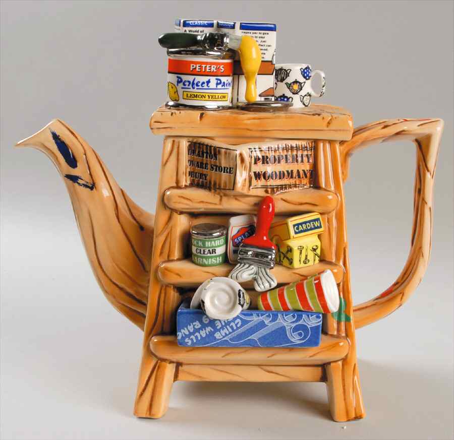 Cardew Designs Tea Pot Do-It Yourself - No Box by Cardew Design-1