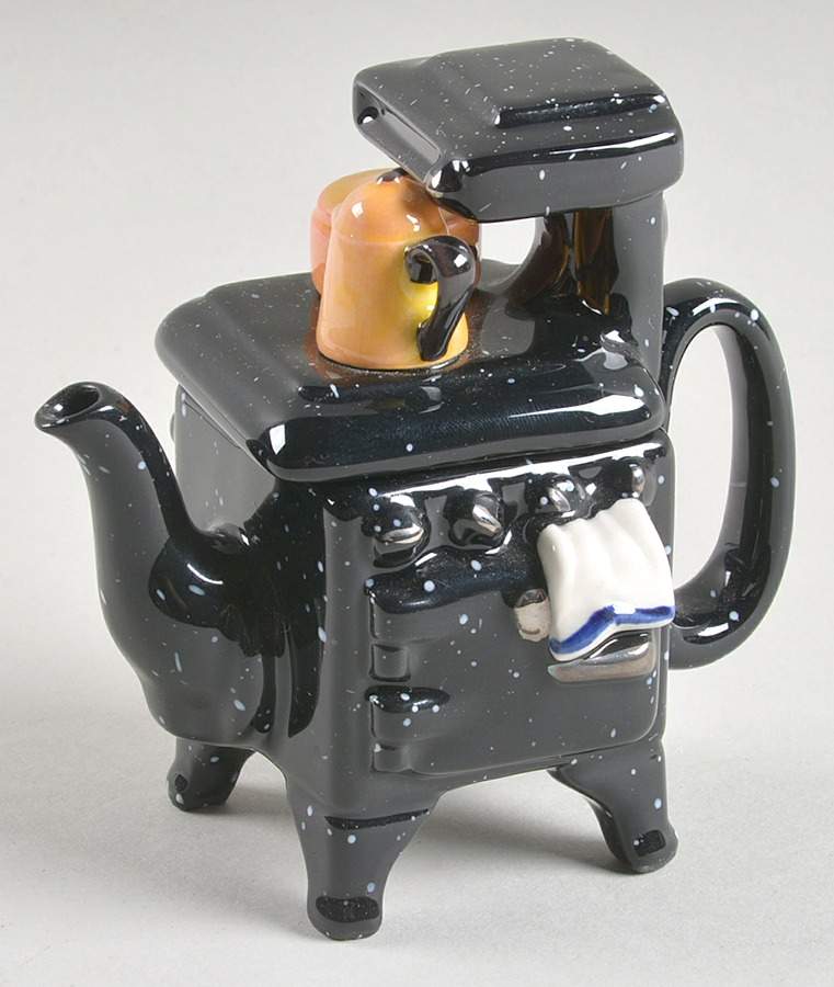 Cardew Designs Tea Pot 50's Stove Teapot-Mini - No Box by Cardew Design-1