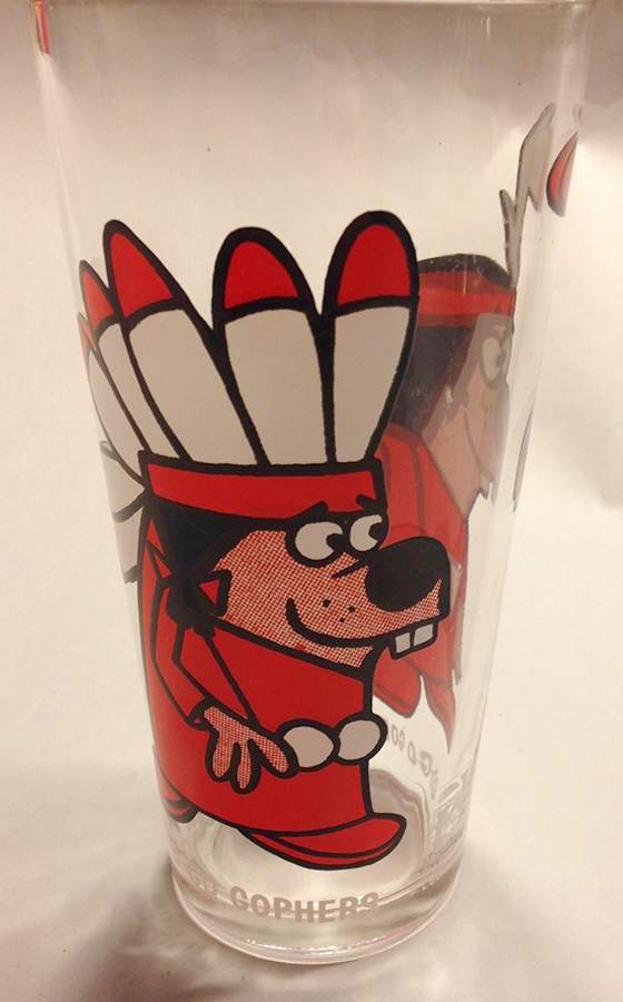 Leonardo TTV Collector Glass Go Go Gophers - No Box by Pepsi Cola-1