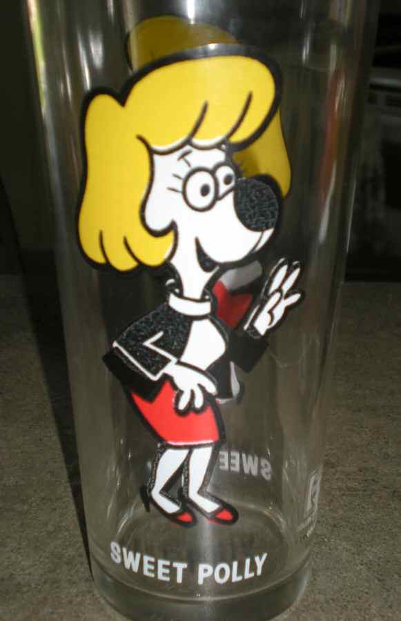 Leonardo TTV Collector Glass Sweet Polly - No Box by Pepsi Cola-1