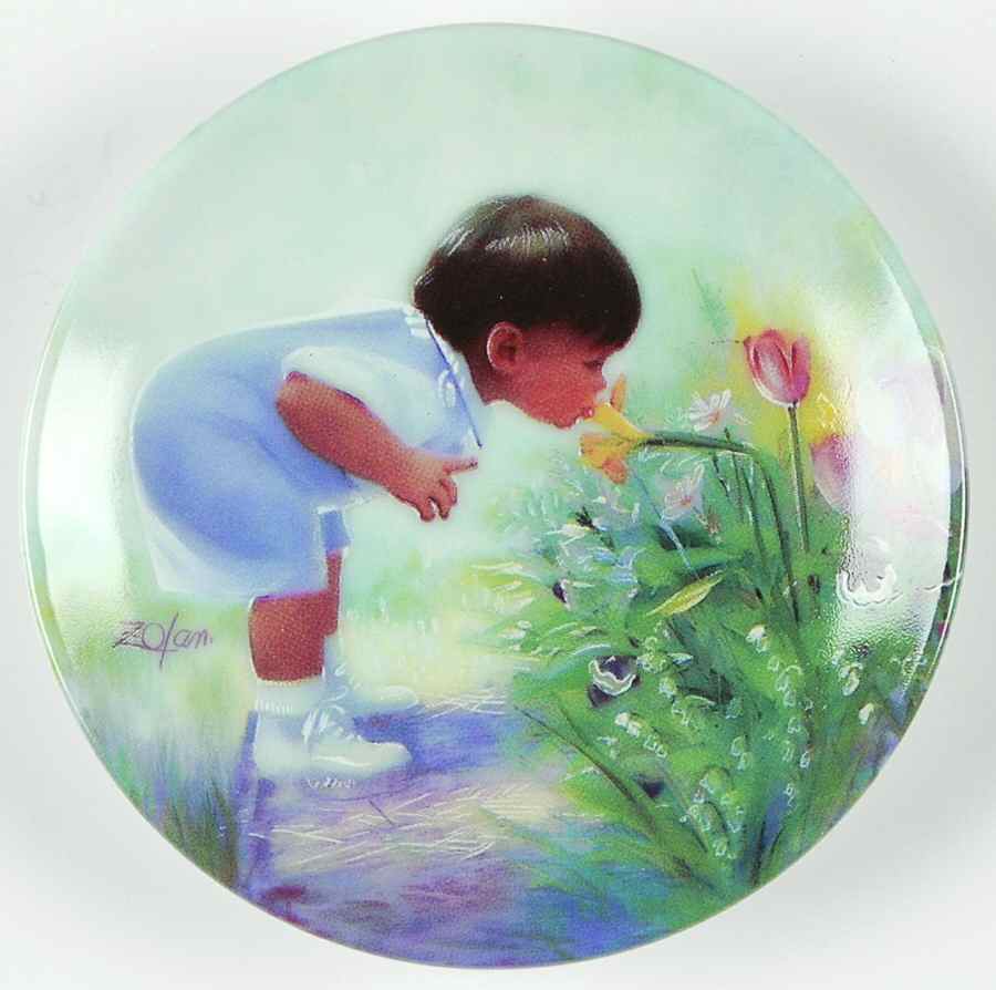 Easter Miniature Plates Easter Morning - With Box by Pemberton & Oakes-1