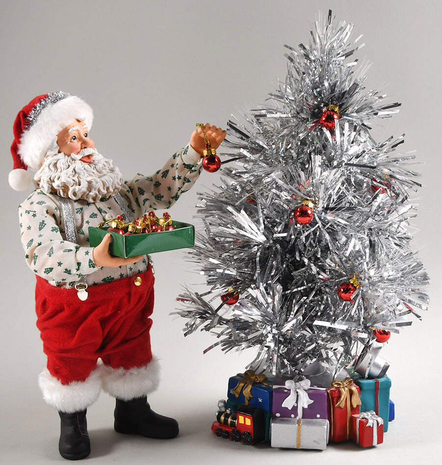 Christmas Traditions Retro Set Of 2  - No Box by Possible Dreams-1