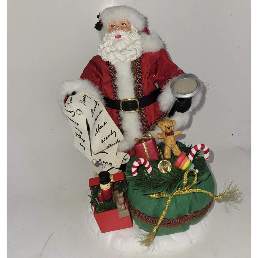 Christmas Traditions Checking His List - Boxed by Possible Dreams-1