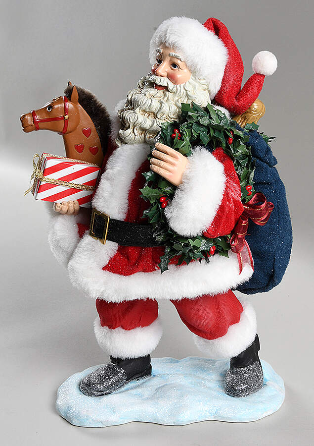 Christmas Traditions Here Come Santa Claus - Boxed by Possible Dreams-1