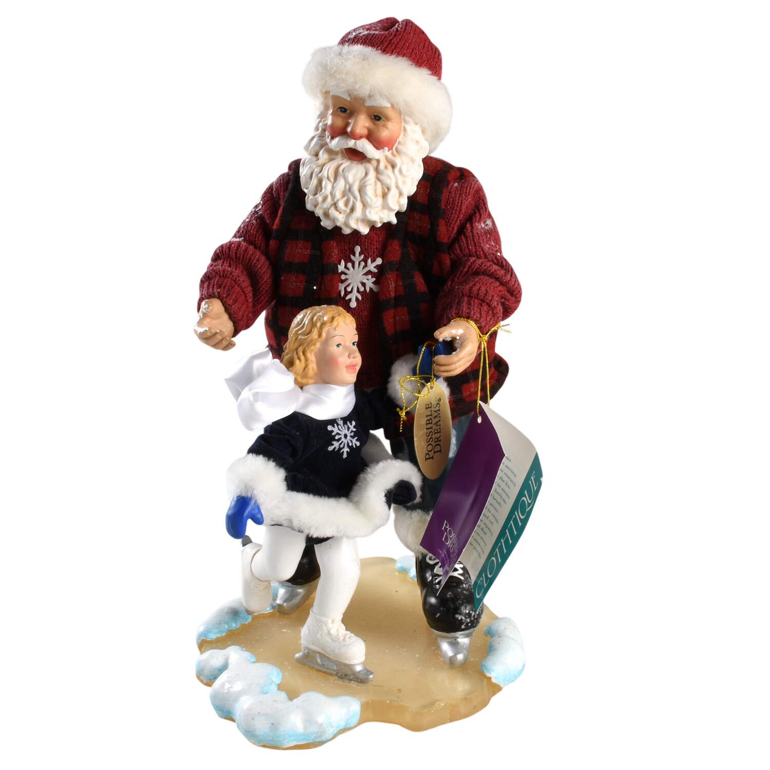 Christmas Traditions Skating Lesson - Boxed by Possible Dreams-1