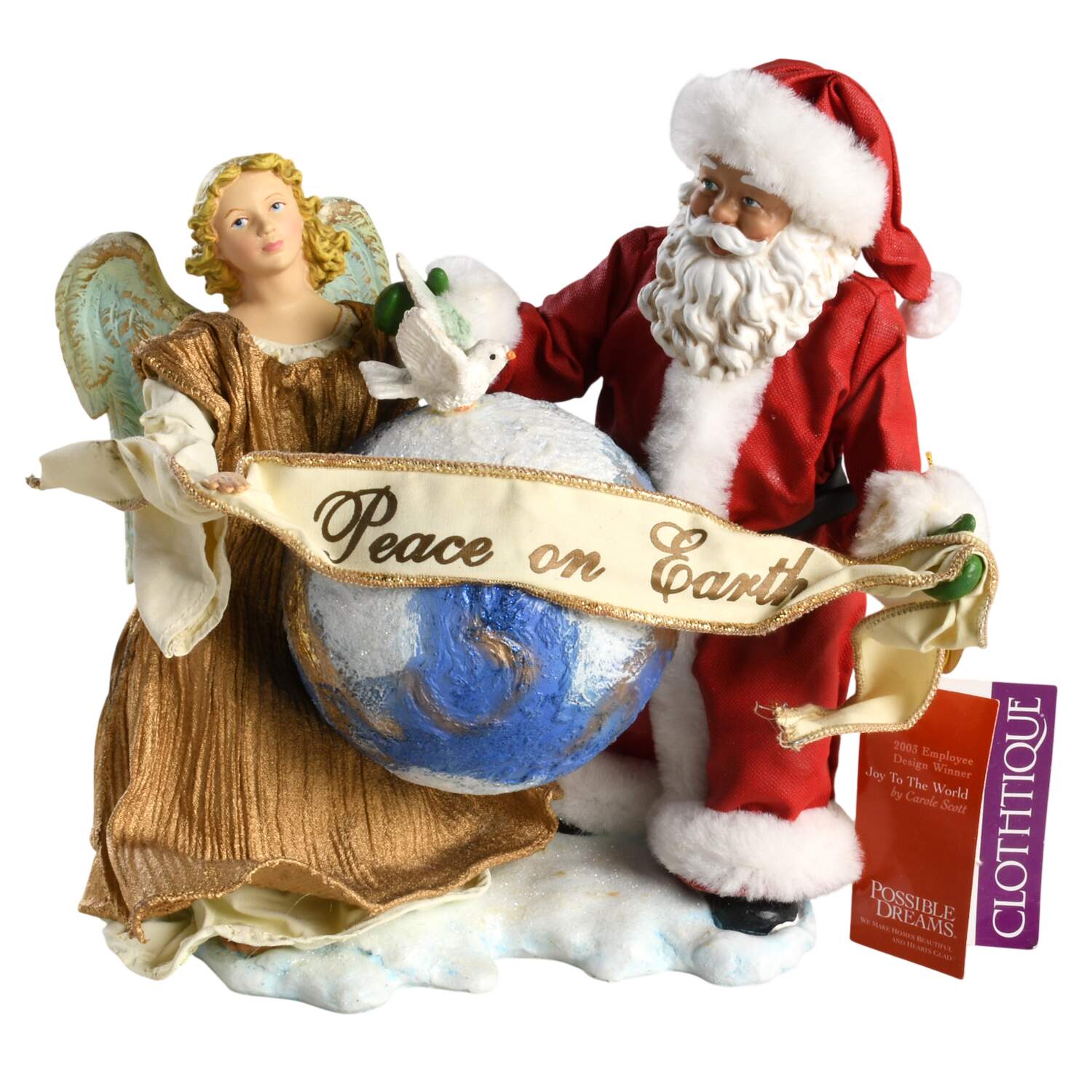 Christmas Traditions Joy To The World - With Box Bx782 by Possible Dreams-1