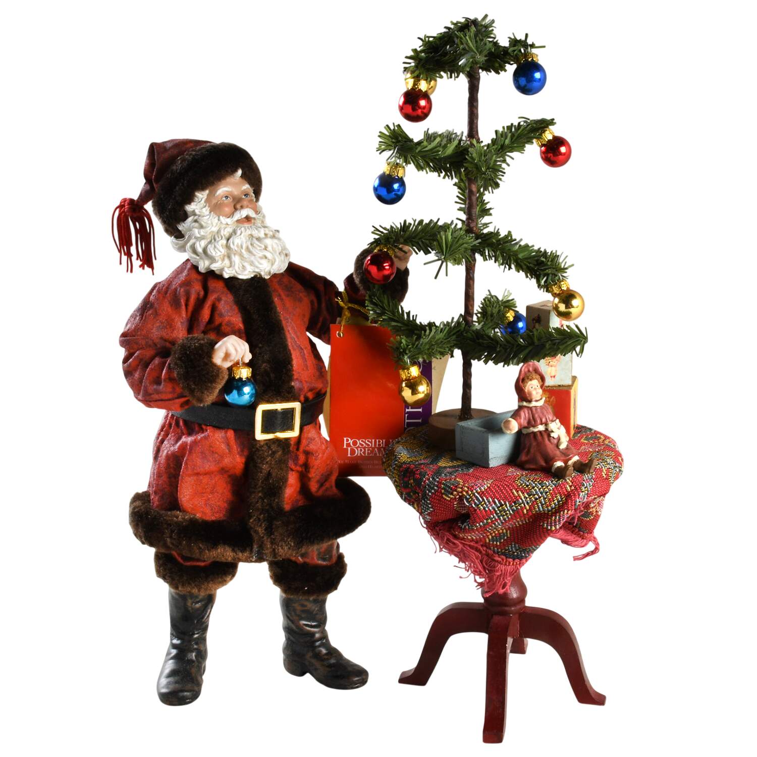 Christmas Traditions Victorian Tree Trimmer - With Box Bx781 by Possible Dreams-1