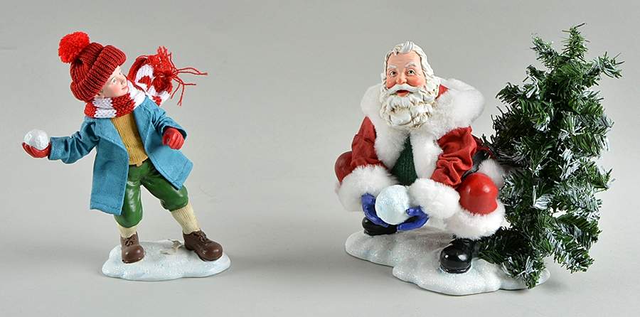 Christmas Traditions Snow Pitch - Set Of 2 - Boxed by Possible Dreams-1