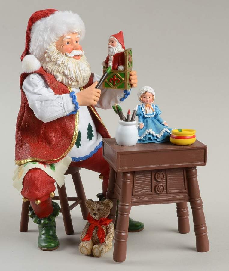 Christmas Traditions Santa's Workshop - No Box by Possible Dreams-1
