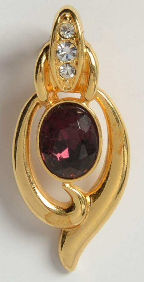 Princess House Jewelry Amethyst Crystal Enchancer - No Box by Princess House-1