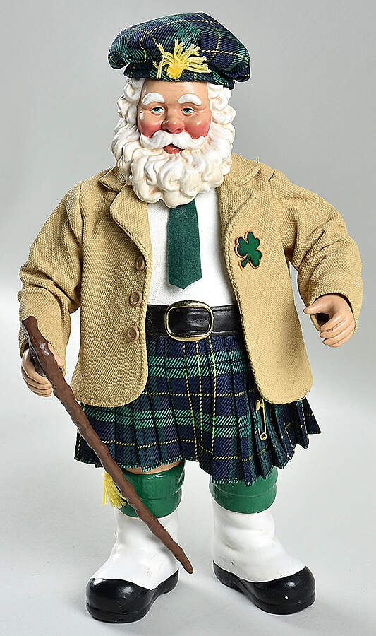 Celtic Collection Santa's Shillelagh - Boxed by Possible Dreams-1